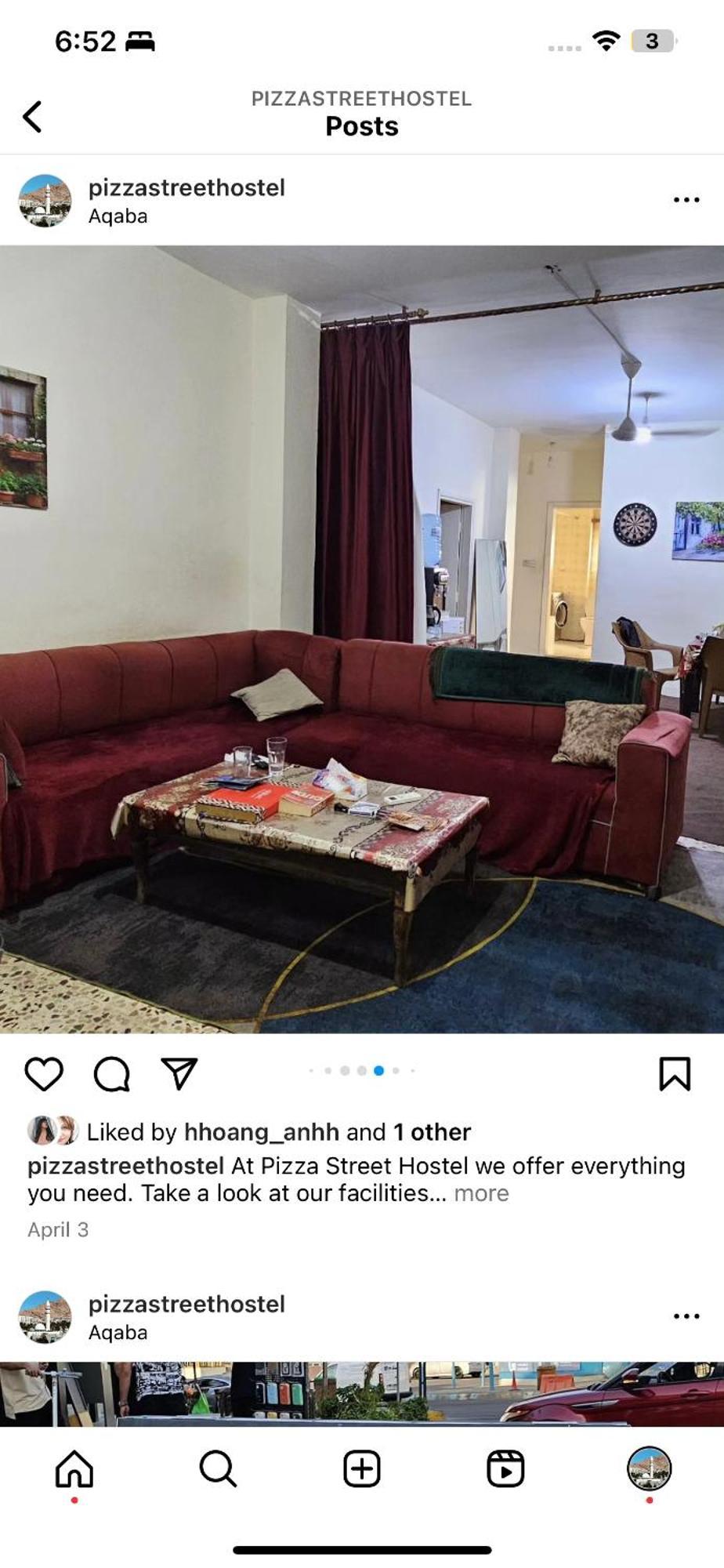 Pizza Street Hostel アカバ エクステリア 写真