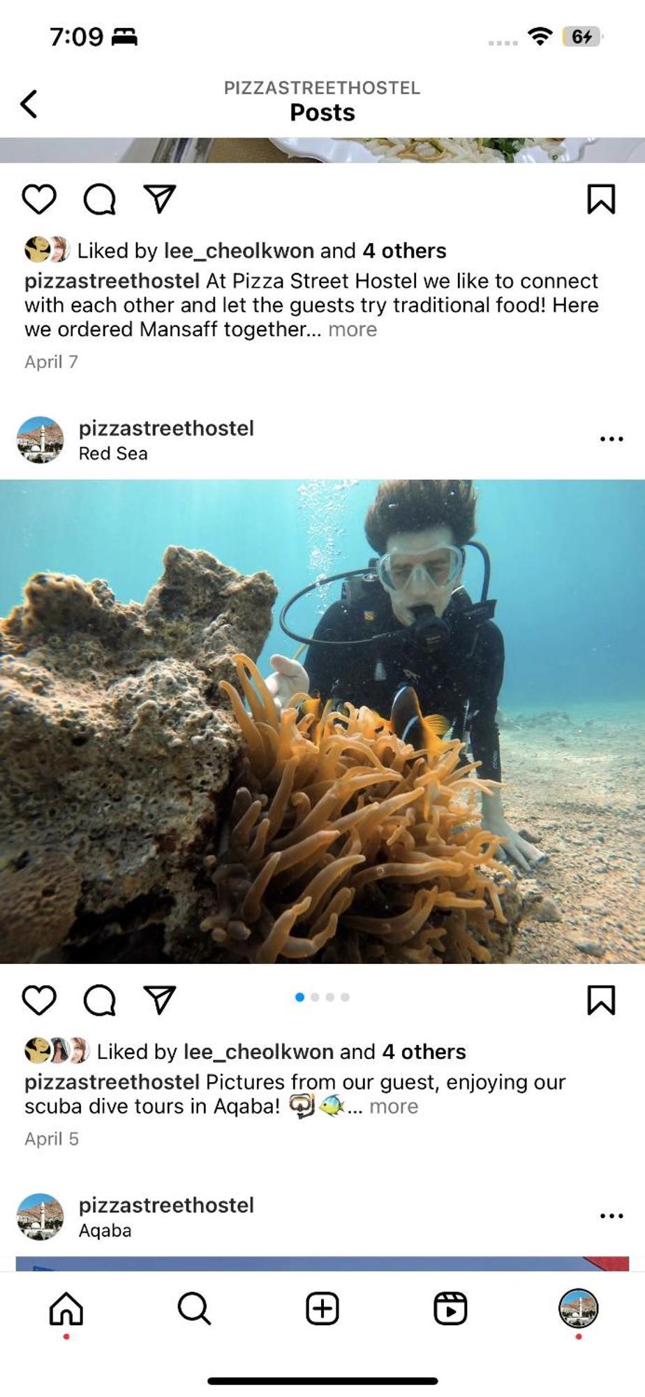 Pizza Street Hostel アカバ エクステリア 写真