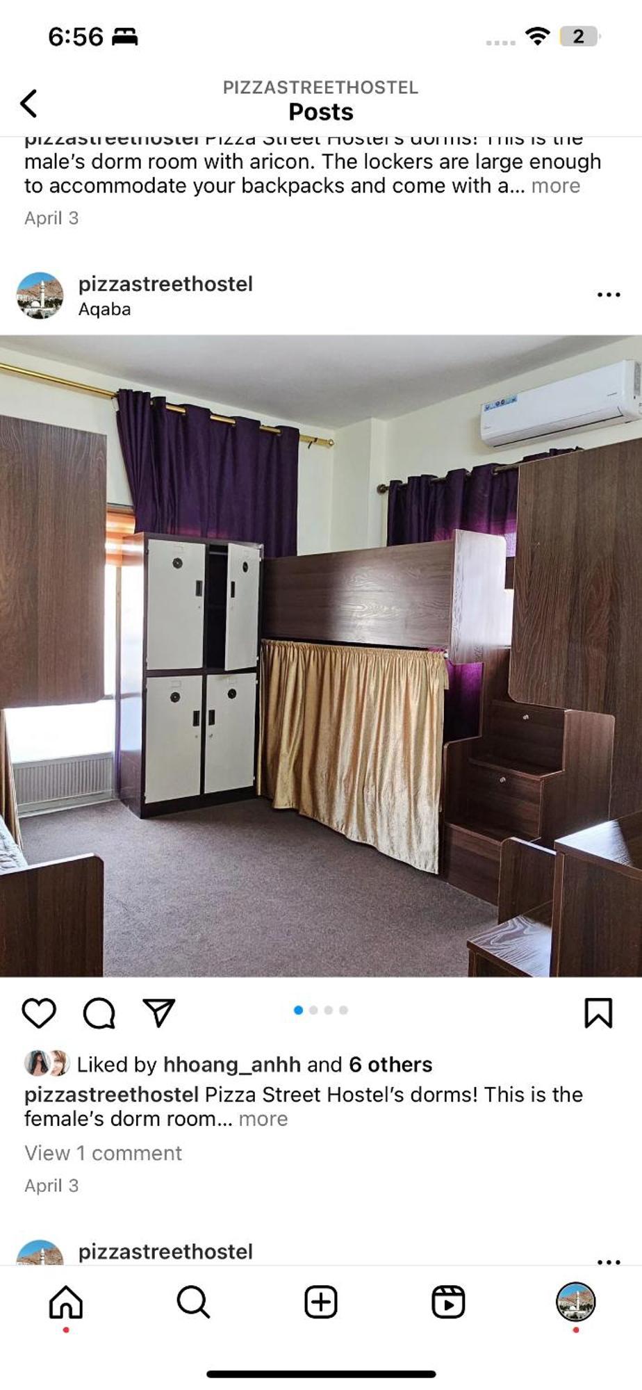Pizza Street Hostel アカバ エクステリア 写真